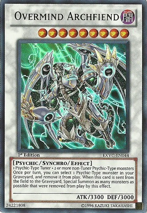 Overmind Archfiend - EXVC-EN044 - Ultra Rare