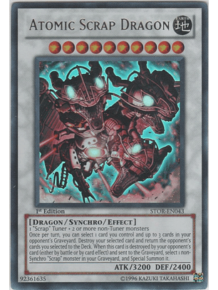 Atomic Scrap Dragon - STOR-EN043 - Ultra Rare