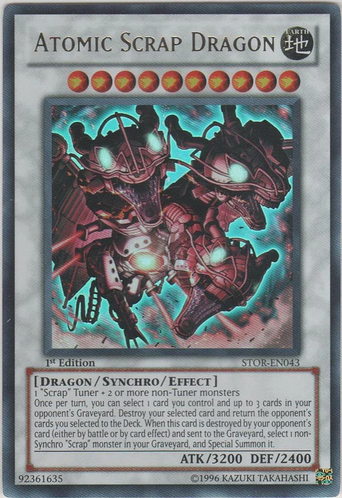 Atomic Scrap Dragon - STOR-EN043 - Ultra Rare