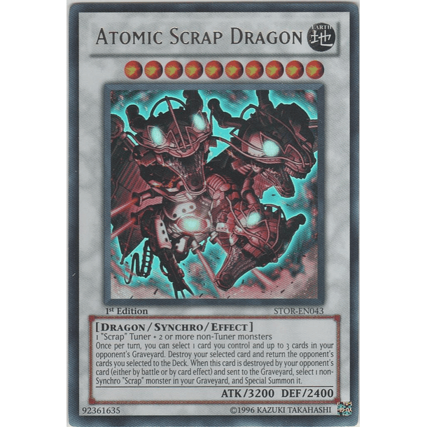 Atomic Scrap Dragon - STOR-EN043 - Ultra Rare