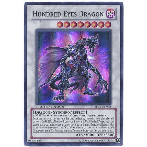 Hundred-Eyes Dragon - DPC5-EN003 - Super Rare