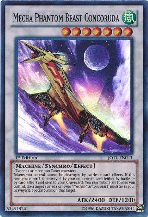 Mecha Phantom Beast Concoruda - JOTL-EN041 - Super Rare 