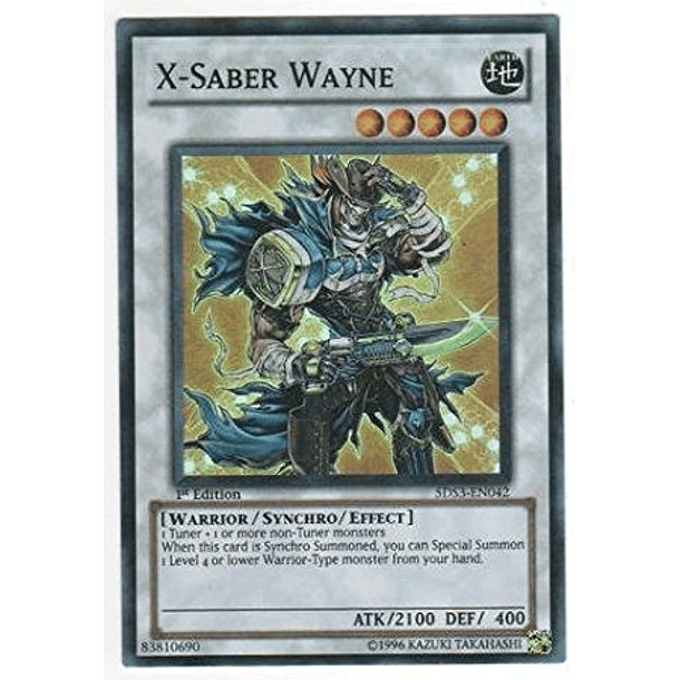 X-Saber Wayne - 5DS3-EN042 - Super Rare