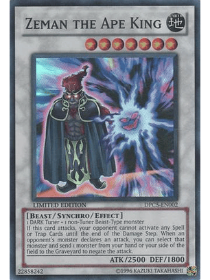Zeman the Ape King - DPC5-EN002 - Super Rare