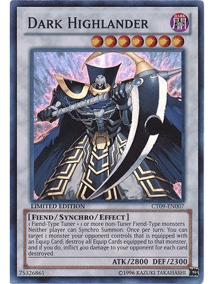 Dark Highlander - CT09-EN007 - Super Rare