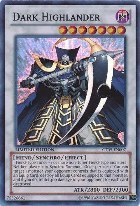 Dark Highlander - CT09-EN007 - Super Rare
