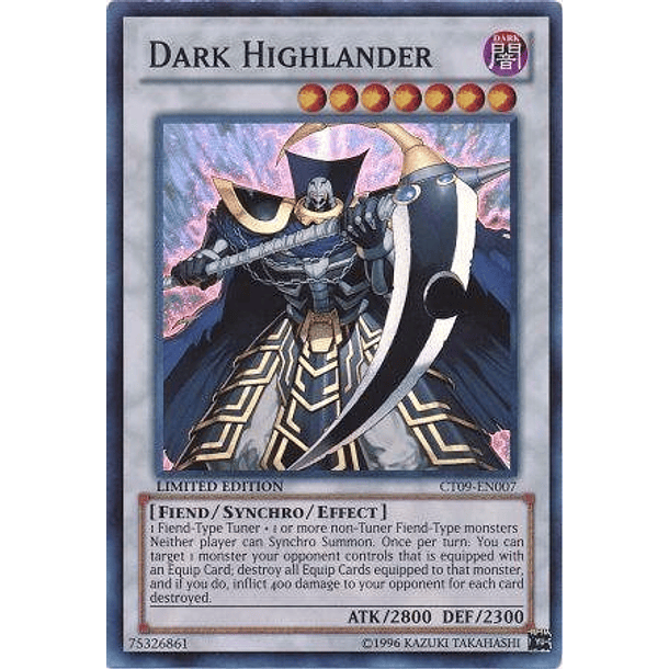 Dark Highlander - CT09-EN007 - Super Rare