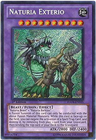 Naturia Exterio - HA04-EN055 - Secret Rare 1