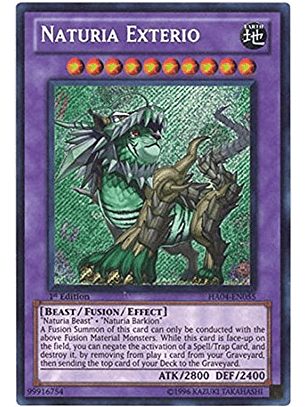Naturia Exterio - HA04-EN055 - Secret Rare
