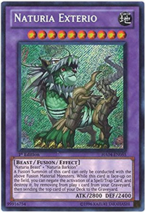 Naturia Exterio - HA04-EN055 - Secret Rare