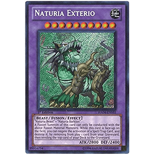 Naturia Exterio - HA04-EN055 - Secret Rare
