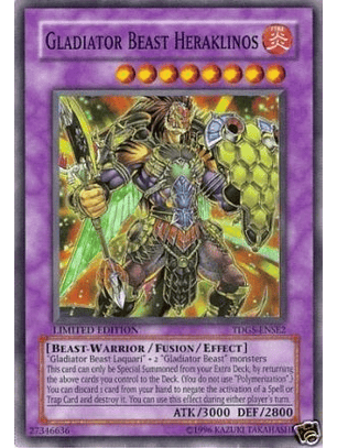 Gladiator Beast Heraklinos - TDGS-ENSE2 - Super Rare