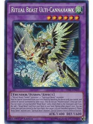 Ritual Beast Ulti-Cannahawk - THSF-EN030 - Secret Rare