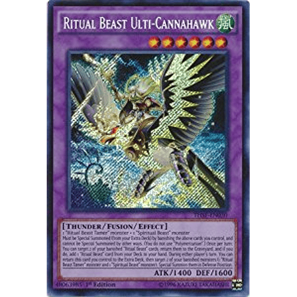 Ritual Beast Ulti-Cannahawk - THSF-EN030 - Secret Rare