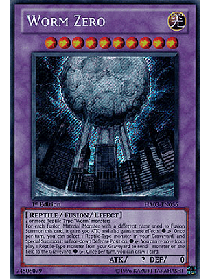 Worm Zero - HA03-EN056 - Secret Rare