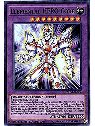 Elemental Hero Core - SHVI-ENSE2 - Super Rare Limited Edition