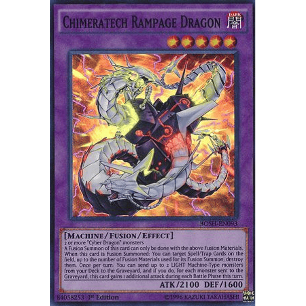 Chimeratech Rampage Dragon - BOSH-EN093 - Super Rare