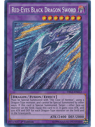Red-Eyes Black Dragon Sword - DRL2-EN012 - Secret Rare