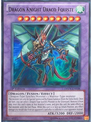 Dragon Knight Draco-Equiste - DREV-EN038 - Ultra Rare