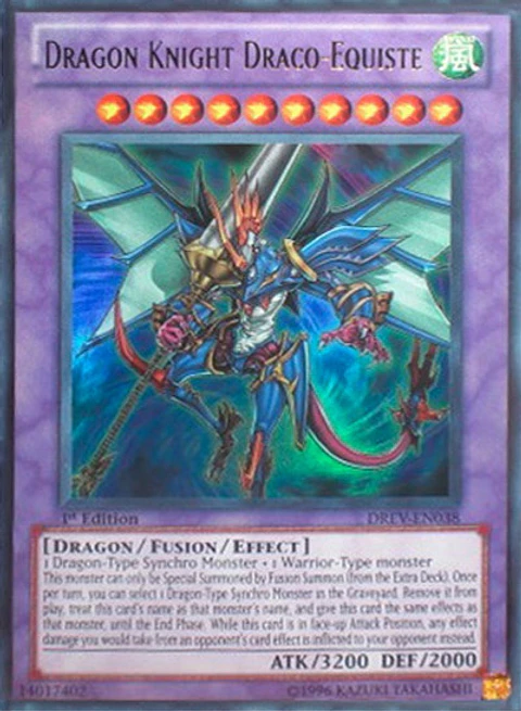 Dragon Knight Draco-Equiste - DREV-EN038 - Ultra Rare