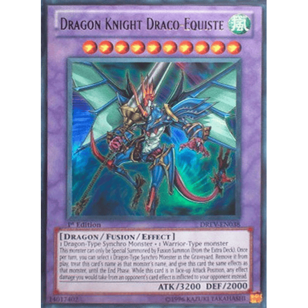 Dragon Knight Draco-Equiste - DREV-EN038 - Ultra Rare