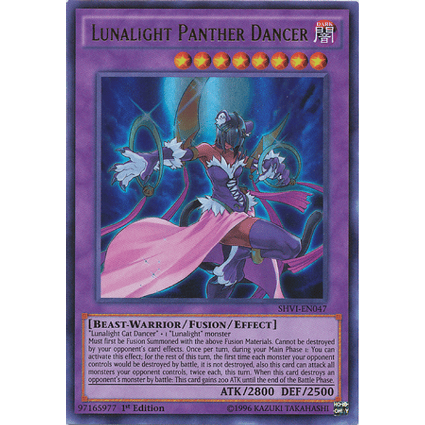 Lunalight Panther Dancer - SHVI-EN047 - Ultra Rare 