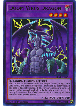 Doom Virus Dragon - DRL3-EN057 - Ultra Rare