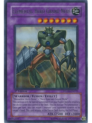 Elemental Hero Grand Neos - STON-EN035 - Ultra Rare