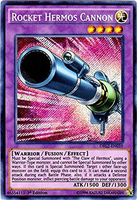 Rocket Hermos Cannon - DRL2-EN010 - Secret Rare