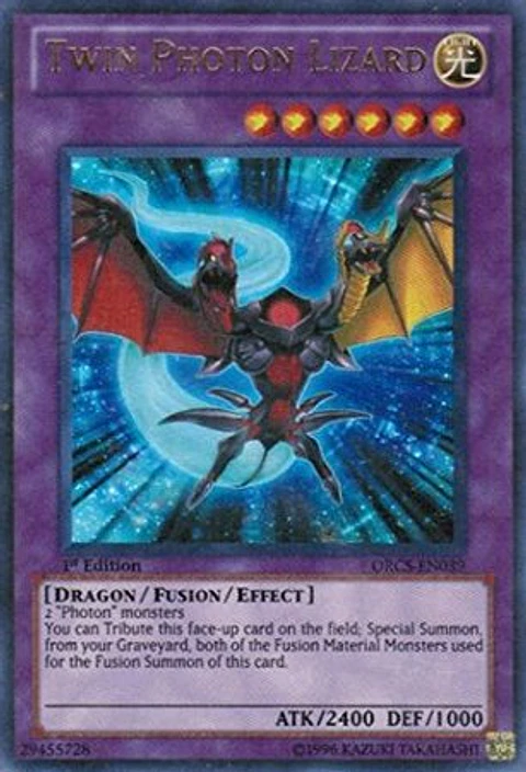 Twin Photon Lizard - ORCS-EN039 - Ultra Rare