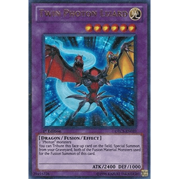 Twin Photon Lizard - ORCS-EN039 - Ultra Rare