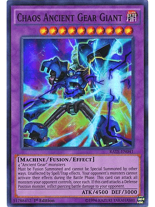 Chaos Ancient Gear Giant - RATE-EN041 - Super Rare 