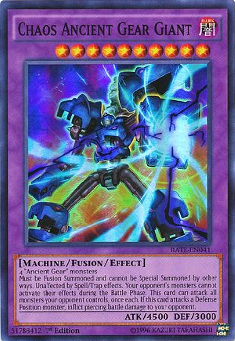 Chaos Ancient Gear Giant - RATE-EN041 - Super Rare 