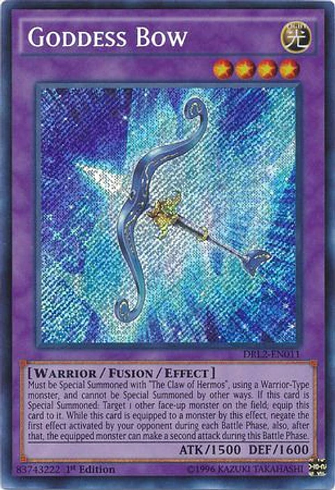 Goddess Bow - DRL2-EN011 - Secret Rare 