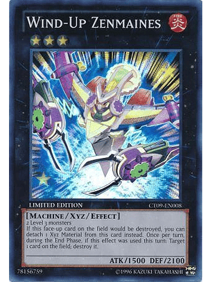 Wind-Up Zenmaines - CT09-EN008 - Super Rare