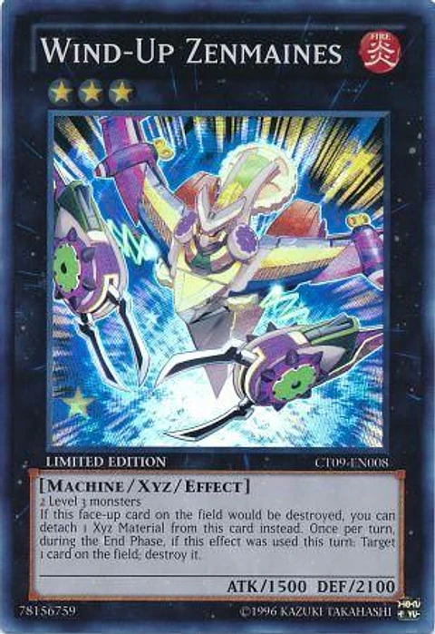 Wind-Up Zenmaines - CT09-EN008 - Super Rare