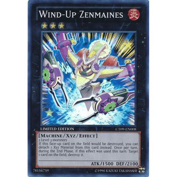 Wind-Up Zenmaines - CT09-EN008 - Super Rare