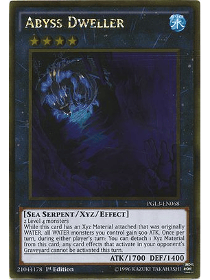 Abyss Dweller - PGL3-EN068 - Gold Rare 