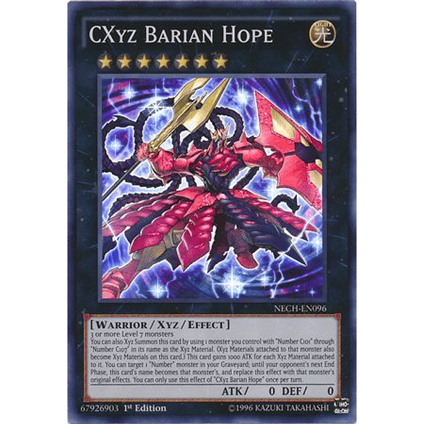 CXyz Barian Hope - NECH-EN096 - Super Rare