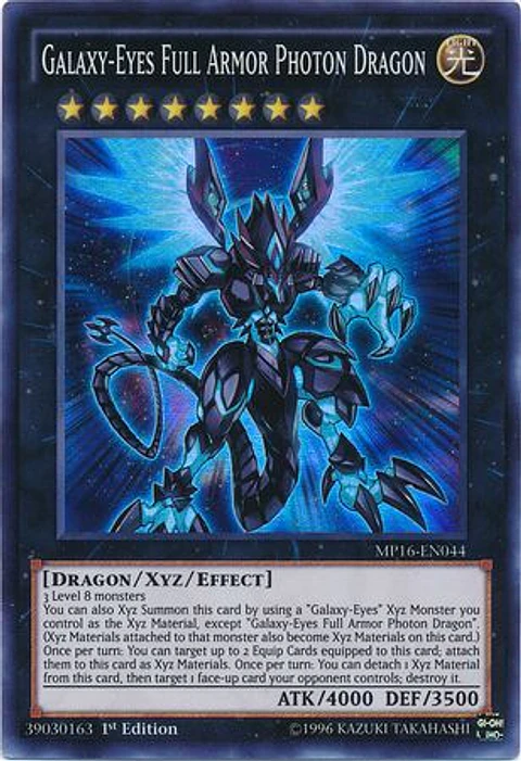 Galaxy-Eyes Full Armor Photon Dragon - MP16-EN044 - Super Rare