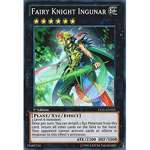 Fairy Knight Ingunar - LVAL-EN055 - Super Rare