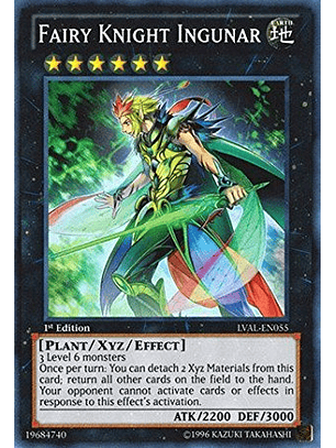 Fairy Knight Ingunar - LVAL-EN055 - Super Rare
