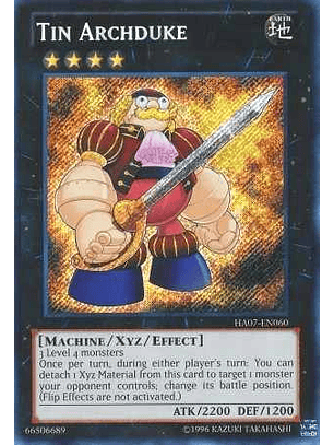 Tin Archduke - HA07-EN060 - Secret Rare