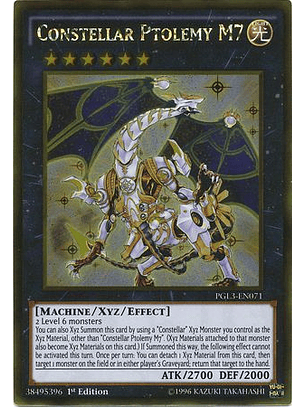 Constellar Ptolemy M7 - PGL3-EN071 - Gold Rare