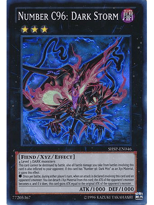 Number C96: Dark Storm - SHSP-EN046 - Super Rare