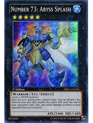 Number 73: Abyss Splash - DRLG-EN040 - Super Rare