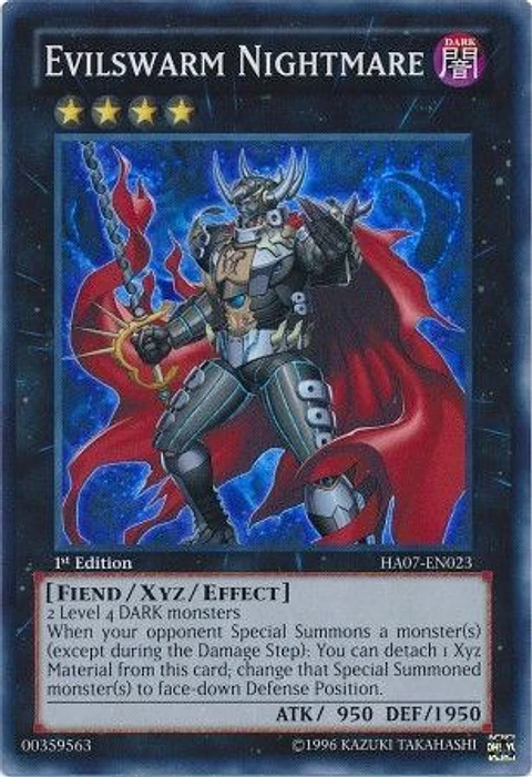 Evilswarm Nightmare - HA07-EN023 - Super Rare 