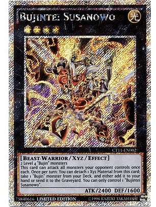 Bujintei Susanowo - CT11-EN002 - Platinum Secret Rare