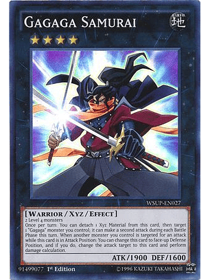 Gagaga Samurai - WSUP-EN027 - Super Rare