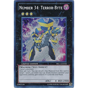 Number 34: Terror-Byte - PRC1-ENV02 - Secret Rare (JUGADO)